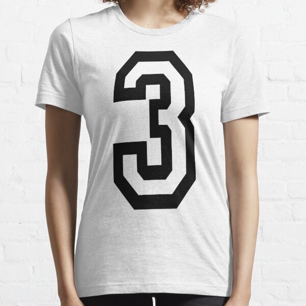 NUMBER 3. TEAM SPORTS, THREE, 3rd, THIRD, Competition, Tri, Triple. Essential T-Shirt