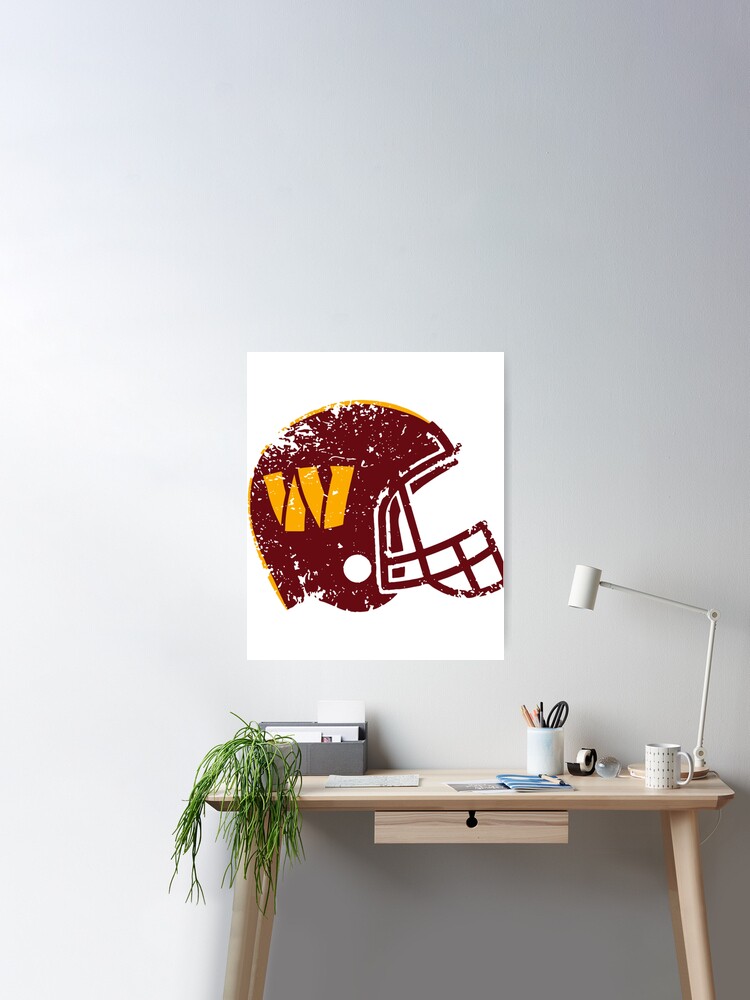 washington commanders helmet  Sticker for Sale by FunkyBaller