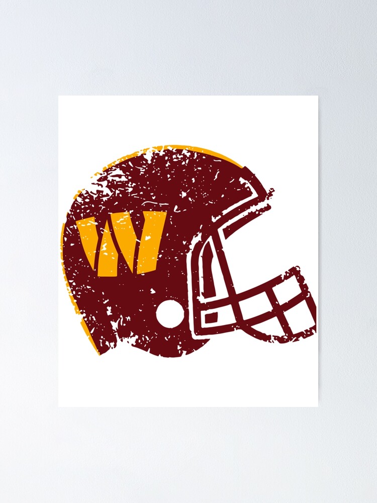 washington commanders helmet  Sticker for Sale by FunkyBaller