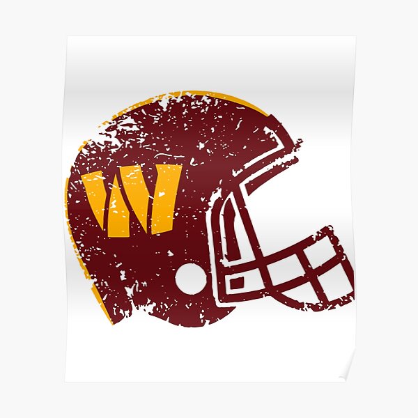 Washington Redskins Official NFL Football Team Helmet Logo Poster