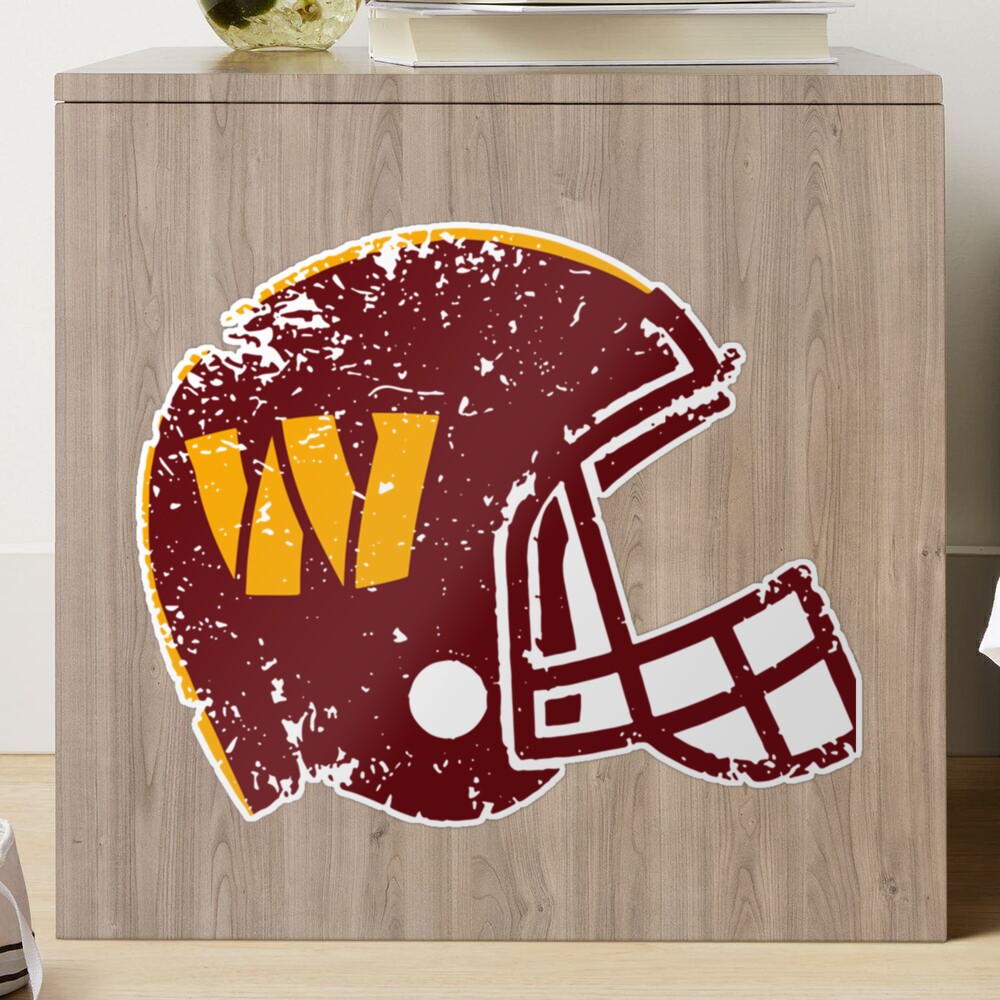 washington commanders helmet  Sticker for Sale by FunkyBaller