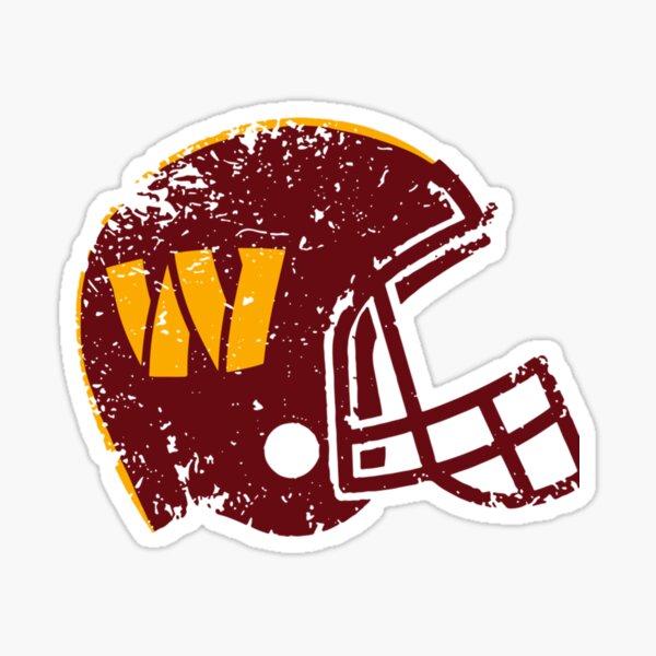 : Washington Football HTTR Decal Sticker - Sticker