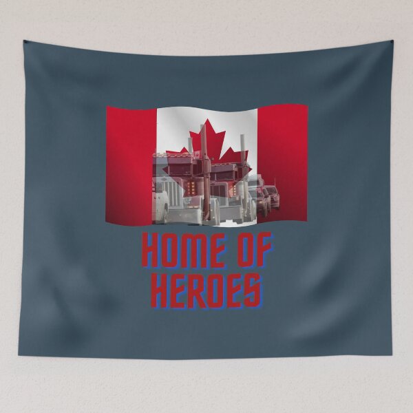 Item preview, Canada: Home of Heroes designed and sold by Bravenewnormal.