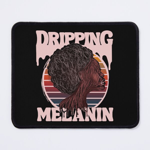 Item preview, Afro Black Woman- Dripping Melanin Afrocentric Design designed and sold by Designs By YL.
