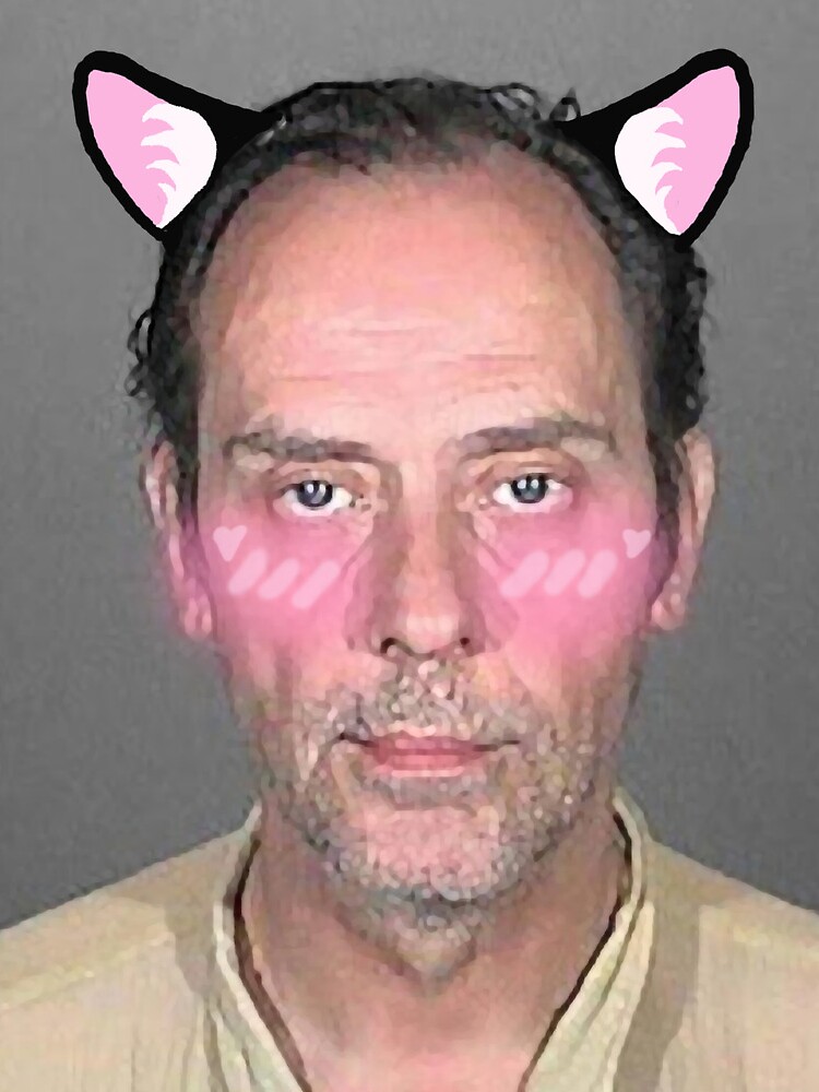 Thumbnail 3 of 3, Drawstring Bag, Catboy Peter Murphy's Mugshot designed and sold by OscarWhitman.