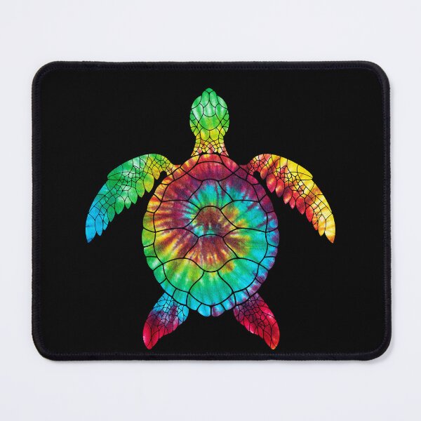 Artikelvorschau, Tie Dye Turtle Hippie 60er Save the Turtles Vsco Rainbow Swirl Aesthetic entworfen und verkauft von Spaceshipsells.
