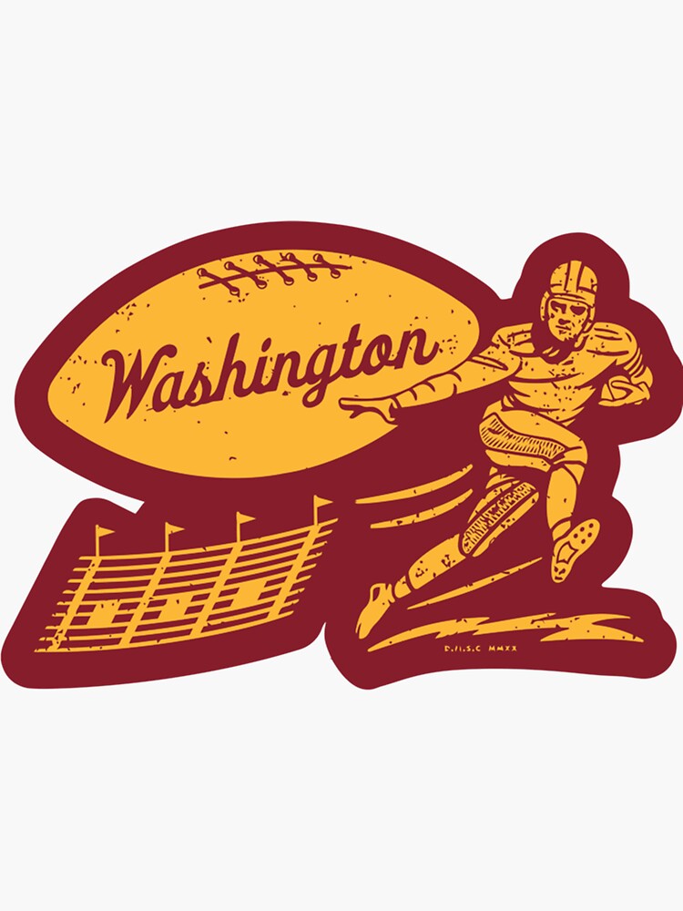 washington commanders helmet  Sticker for Sale by FunkyBaller