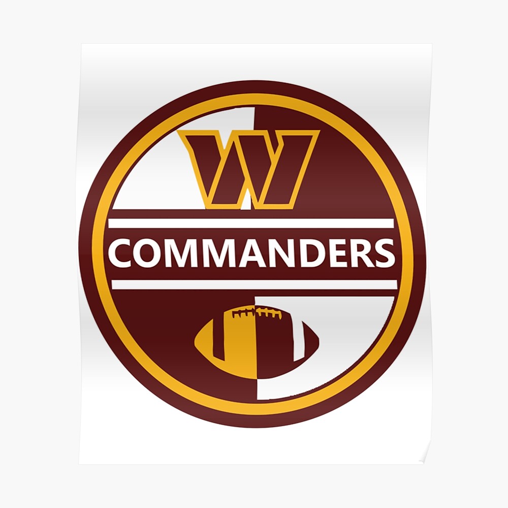 washington commanders helmet  Sticker for Sale by FunkyBaller