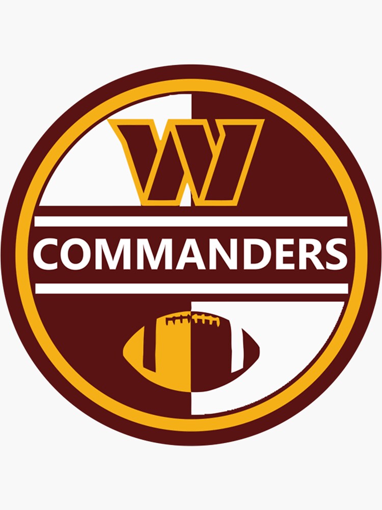 Washington Commanders-Washington Commanders Football Lover Gift Idea -  Washington Commanders Lover C Sticker for Sale by FunkyBaller