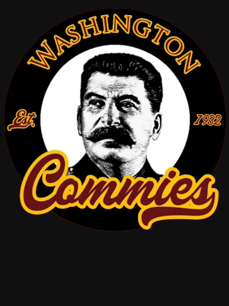 Washington DC Commies Sports Football Funny Humor T-Shirt