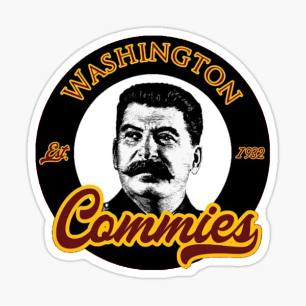 Hail to the Commies  Sticker for Sale by FootballBubble