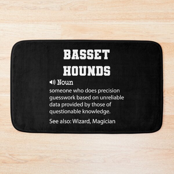 Item preview, Basset Hounds Definition, Funny Basset Hounds Quote, Cool gift for Basset Hounds lover designed and sold by ZAstore.