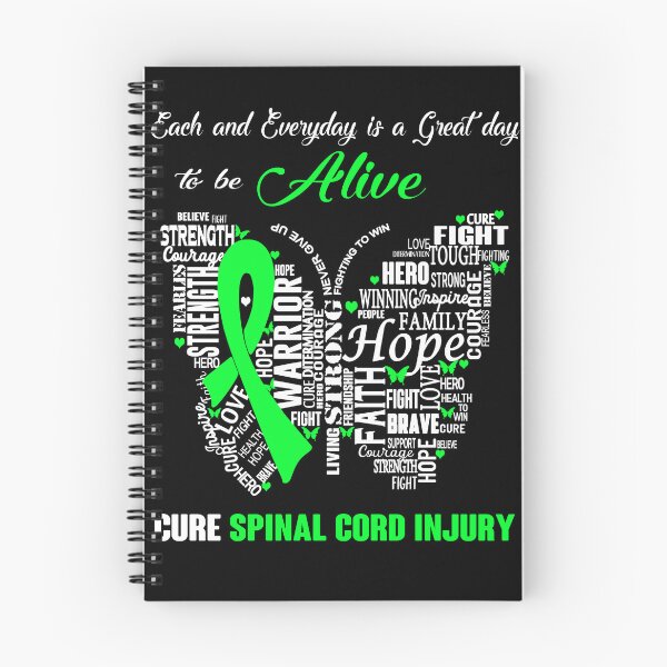 Item preview, Butterfly Ribbon Cure Spinal Cord Injury Awareness designed and sold by Tadmab.