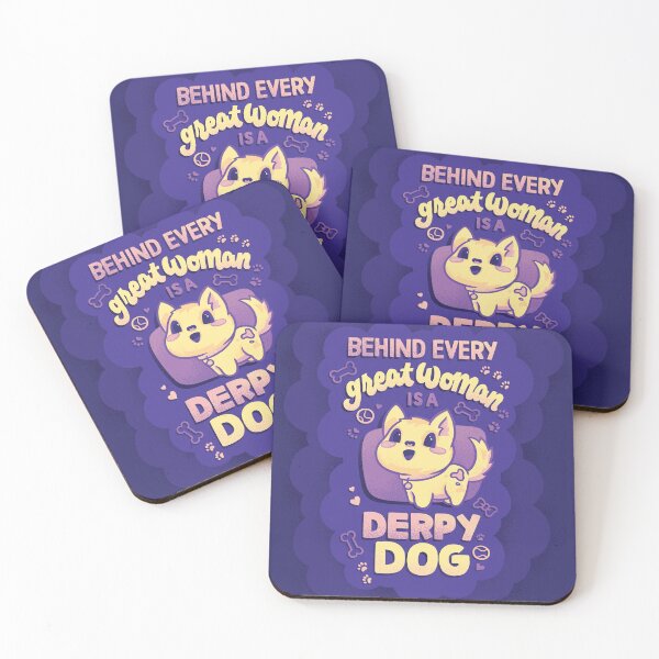 Item preview, Behind Every Great Woman is a Dog designed and sold by polliadesign.