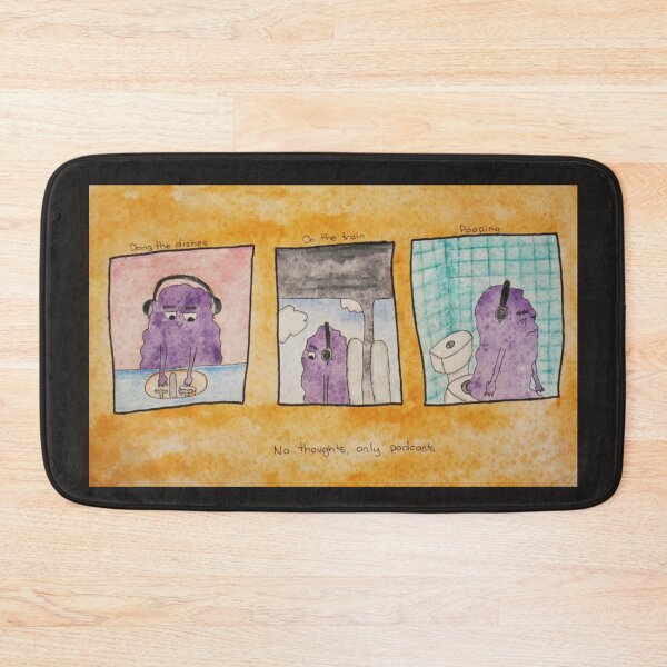 Item preview, No thoughts, only podcasts! designed and sold by HFGjewels.