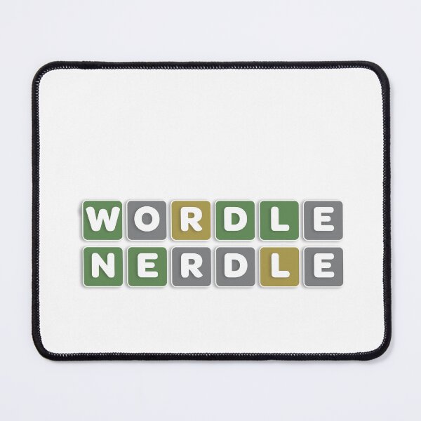 Item preview, Worldle Nerdle designed and sold by PrintablePixie.