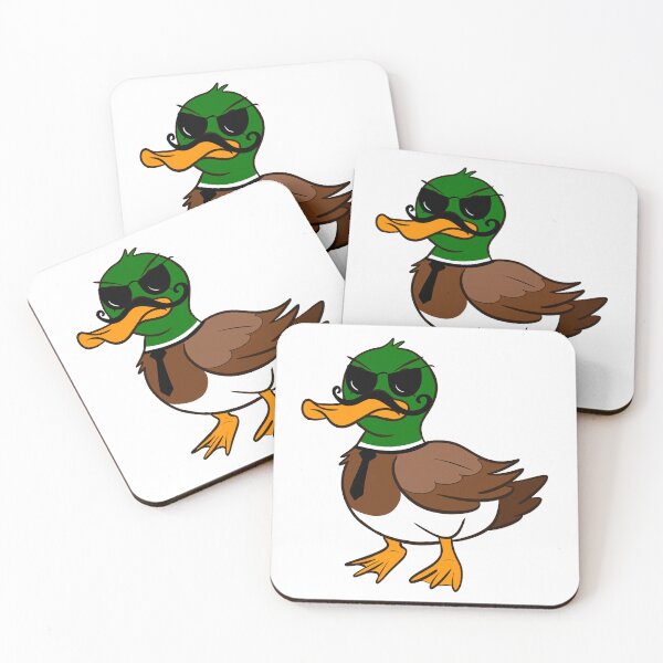 Item preview, Undercover Duck Cartoon Drawing designed and sold by SparkyMae.