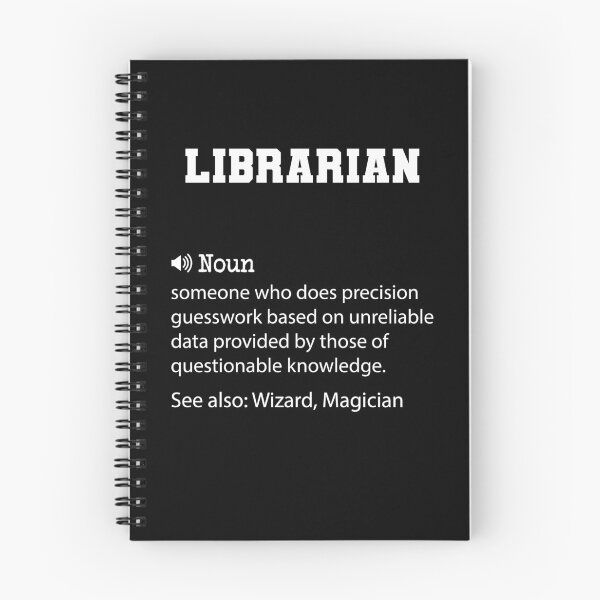 Item preview, Librarian Definition, Funny Librarian Quote, Cool gift for Librarian lover designed and sold by ZAstore.