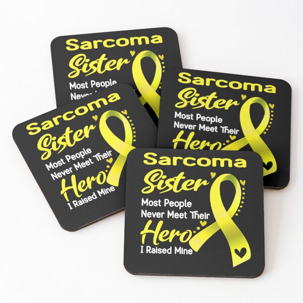 Item preview, Sarcoma Sister Most People Never Meet Their Hero I Raise Mine designed and sold by tenjun16.