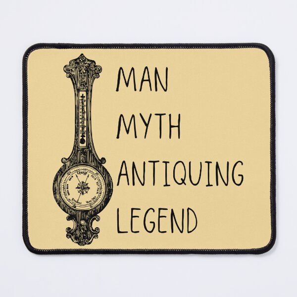 Item preview, Man Myth Antiquing Legend Funny shirt men gift women gift designed and sold by InnovantDesigns.