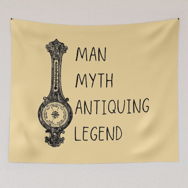 Item preview, Man Myth Antiquing Legend Funny shirt men gift women gift designed and sold by InnovantDesigns.