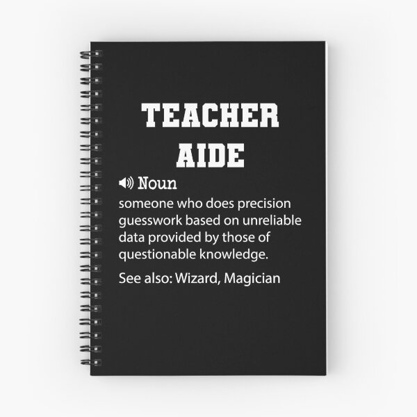 Item preview, Teacher Aide Definition, Funny Teacher Aide Quote, Cool gift for Teacher Aide lover designed and sold by ZAstore.