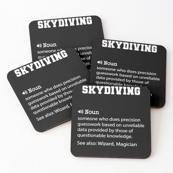 Item preview, Skydiving Definition, Funny Skydiving Quote, Cool gift for Skydiving lover designed and sold by ZAstore.