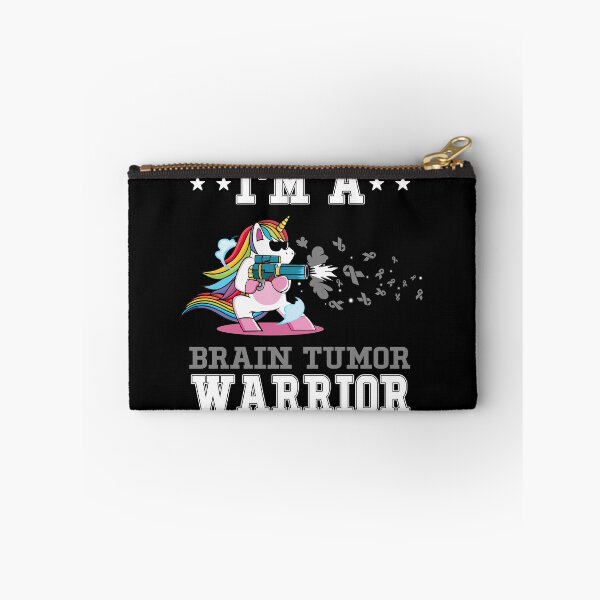 Item preview, Funny Unicorn I'm A Brain Tumor Warrior designed and sold by heppenp.