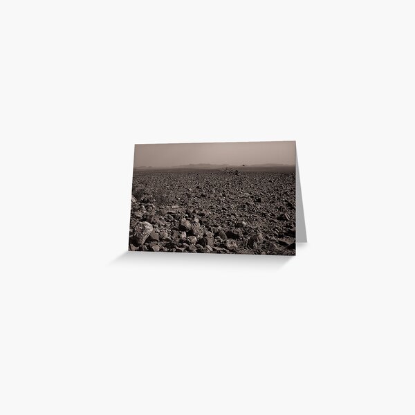 Desolate, Desperate and Dehydrated Greeting Card