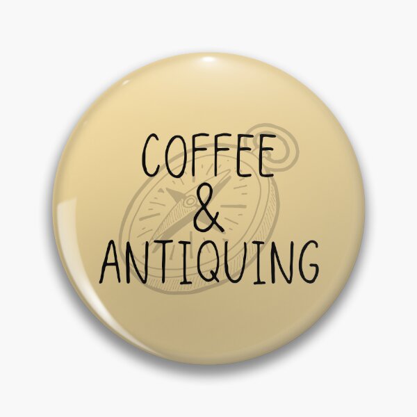Item preview, Coffee & Antiquing Funny shirt men gift women gift designed and sold by InnovantDesigns.