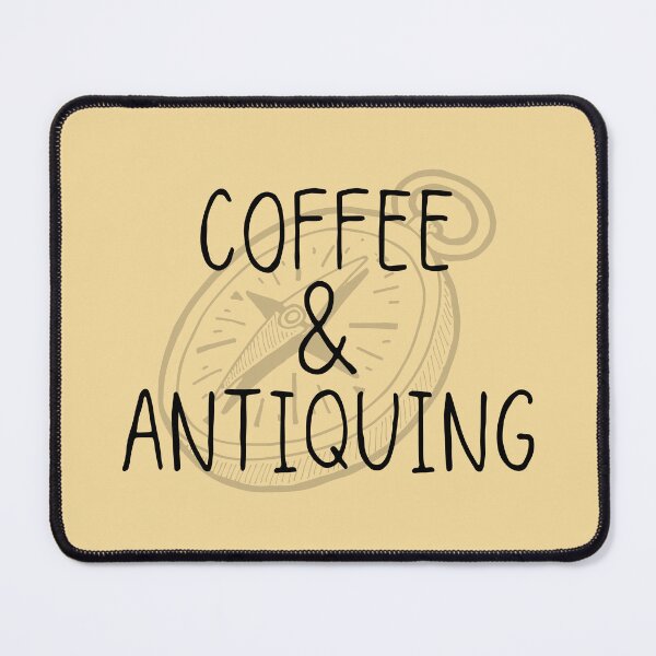 Item preview, Coffee & Antiquing Funny shirt men gift women gift designed and sold by InnovantDesigns.