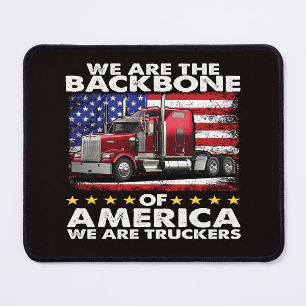 Item preview, Big Rig Trucker We Are The Backbone Of America  designed and sold by fantasticdesign.
