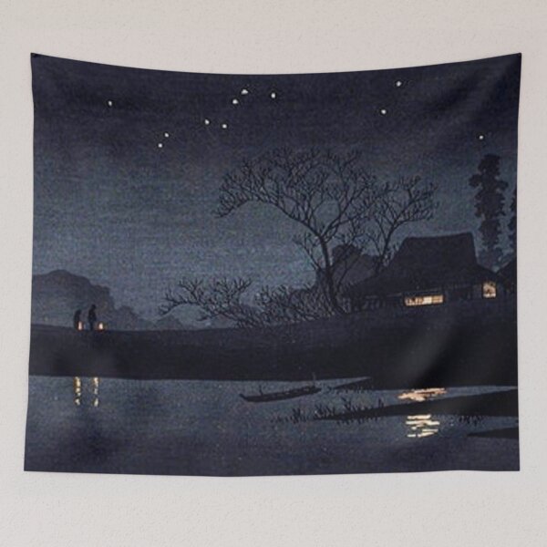 Item preview, Famous artwork with cabins and light designed and sold by gabiworld.
