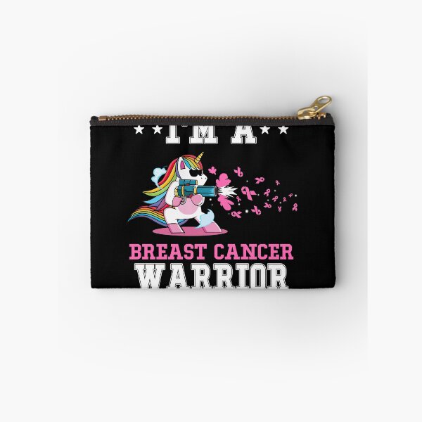 Item preview, Funny Unicorn I'm A Breast Cancer Warrior designed and sold by heppenp.