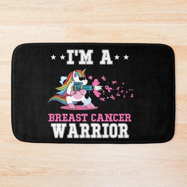 Item preview, Funny Unicorn I'm A Breast Cancer Warrior designed and sold by heppenp.
