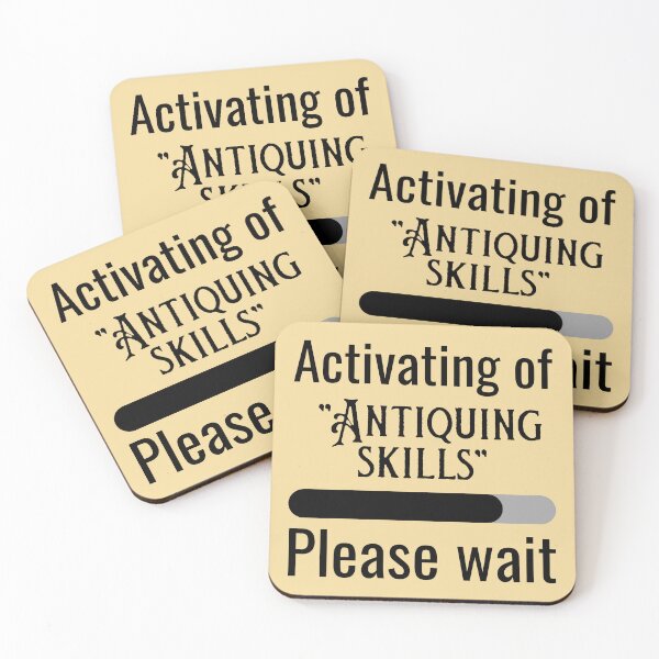 Item preview, Activating of Antiquing skills Funny shirt men gift women gift designed and sold by InnovantDesigns.
