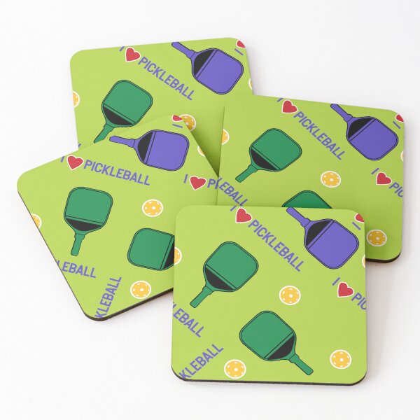Item preview, Love Pickleball on fresh green designed and sold by EvieWoj.