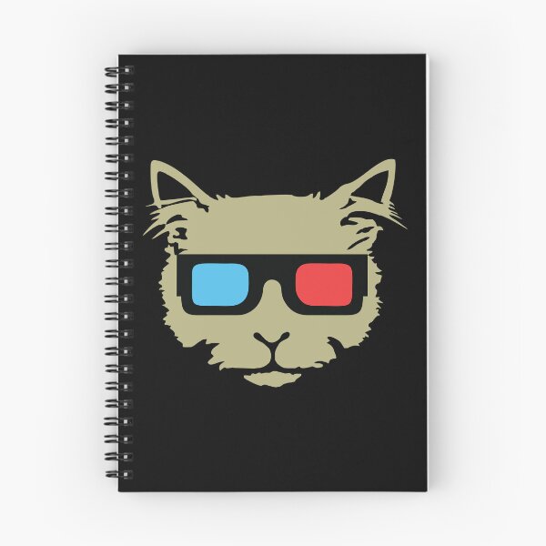 Item preview, Cat with 3d glasses designed and sold by BandiRock.
