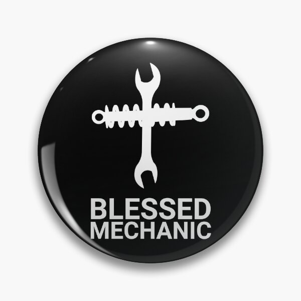 Item preview, Blessed Mechanic designed and sold by TooFlyDesign.