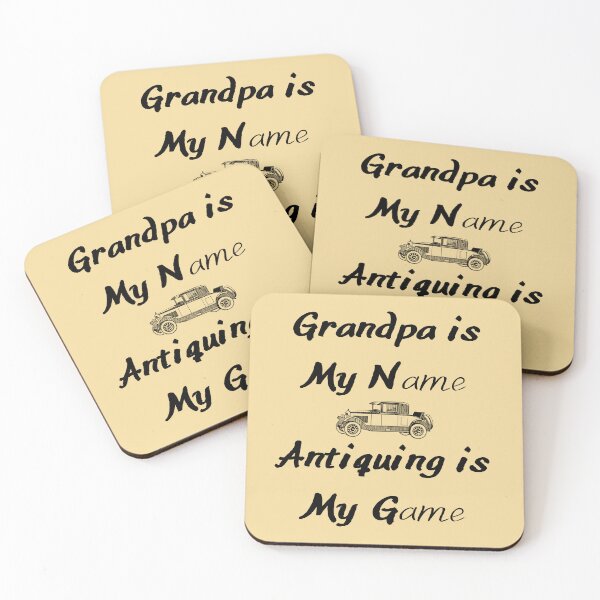 Item preview, Grandpa is My Name Antiquing is My Game Funny shirt men gift women gift designed and sold by InnovantDesigns.