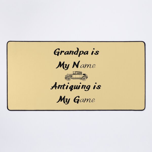 Item preview, Grandpa is My Name Antiquing is My Game Funny shirt men gift women gift designed and sold by InnovantDesigns.