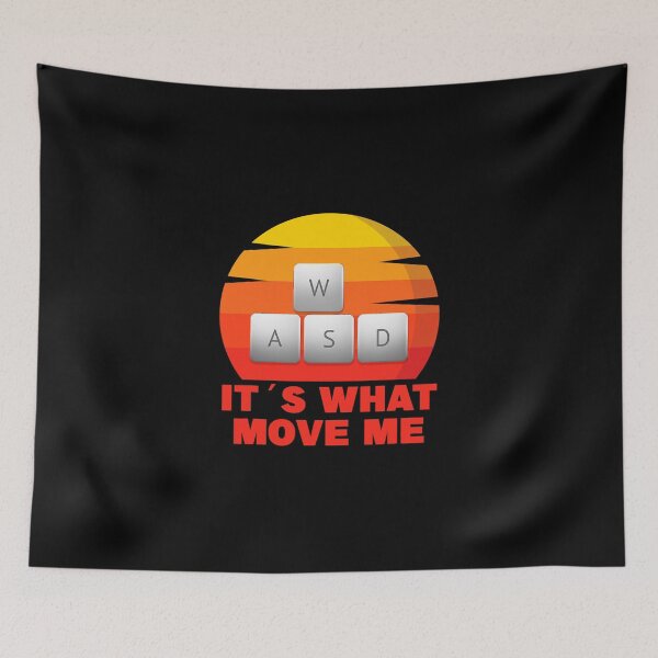 Item preview, Wasd Its What Move Me Pc Gamer Classic T-Shirt designed and sold by baileyhodg.