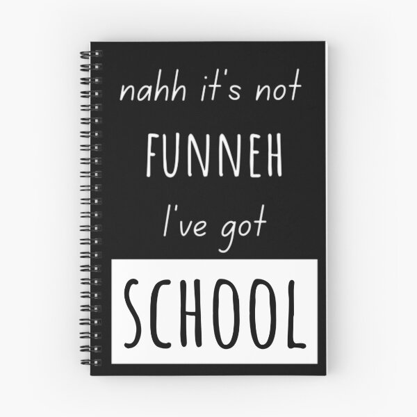 Item preview, It’s not funny I’ve got school dark designed and sold by natcat-designs.