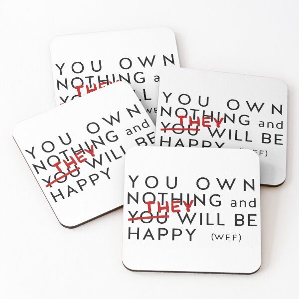 Item preview, You own nothing and you will be happy designed and sold by deynaaz.
