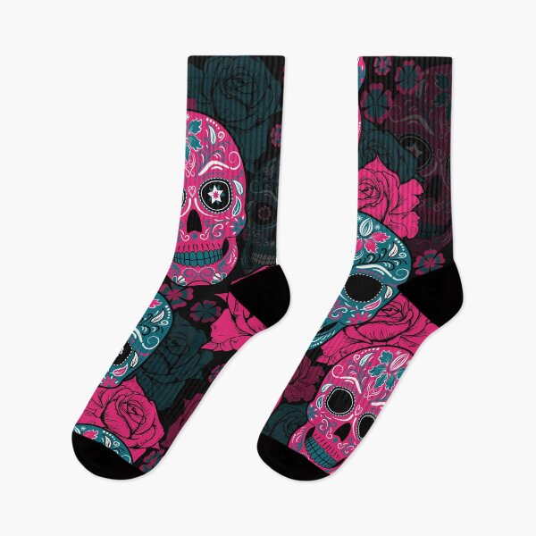 Item preview, Copia de Multicolor Sugar Skulls and Roses designed and sold by TheHotIgloo.
