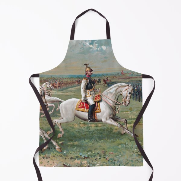 Item preview, Kaiser Wilhelm II On Horseback Leading Troops designed and sold by warishellstore.