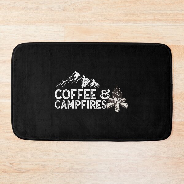Item preview, Coffee And Campfires Camping designed and sold by TooFlyDesign.