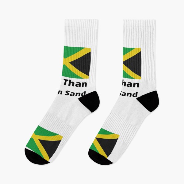 Item preview, Jamaica flag "More than sea sun sand" designed and sold by Giographix.