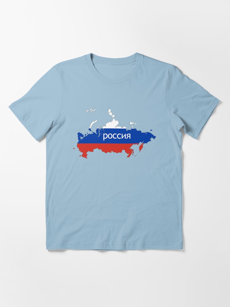 Map of Russia flag: Russia map with flag inside