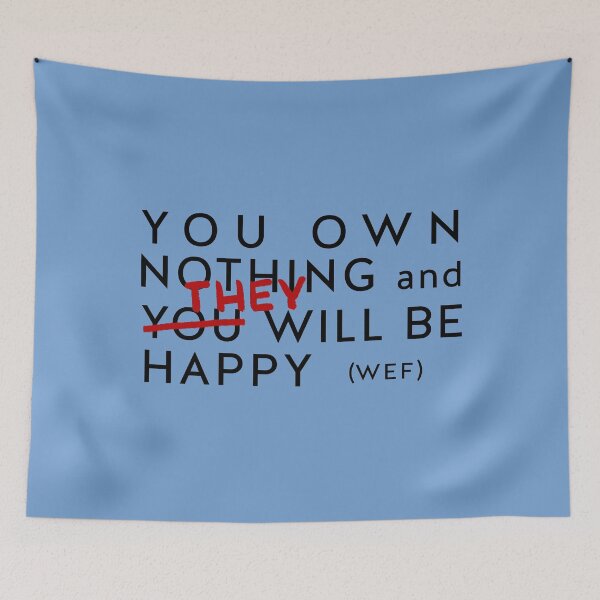 Item preview, You own nothing and you will be happy designed and sold by deynaaz.